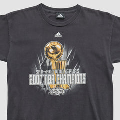 Black San Antonio Spurs 2007 T-shirt | NBA
