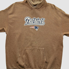 New England Patriots NFL 2000s Hooded Pullover Sweatshirt | NFL Discount