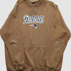 New England Patriots NFL 2000s Hooded Pullover Sweatshirt | NFL Discount