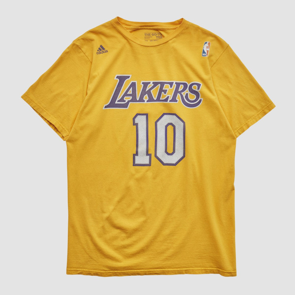 Yellow Los Angeles Lakers 2010s T-shirt | NBA