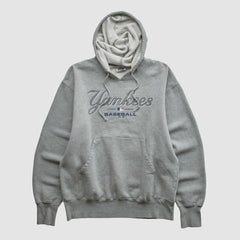 New York Yankees Majestic 2000s Hooded Pullover Sweatshirt - MLB Pullover