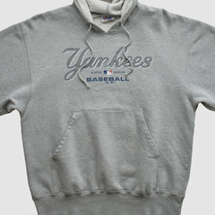 New York Yankees Majestic 2000s Hooded Pullover Sweatshirt - MLB Pullover