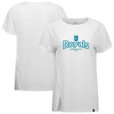 Kansas City Royals Levelwear Women's Blue Haven Influx Cornerstone T-Shirt - MLB T-shirts