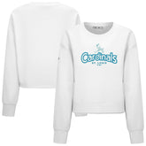 St. Louis Cardinals Levelwear Women's Judd Cornerstone Cropped Sweatshirt - MLB Sweatshirts