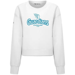 Cleveland Guardians Levelwear Women's Judd Cornerstone Cropped Sweatshirt - MLB Sweatshirts