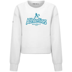 Athletics Levelwear Women's Judd Cornerstone Cropped Sweatshirt - MLB Sweatshirts