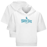 Chicago White Sox Levelwear Women's Amber Short Sleeve Cornerstone Hoodie - MLB Hoodies