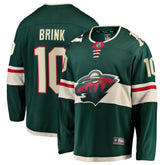 Bobby Brink Minnesota Wild Fanatics Home Breakaway Jersey - NHL Jerseys