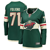 Nick Foligno Minnesota Wild Fanatics Women's Home Breakaway Jersey - NHL Jerseys