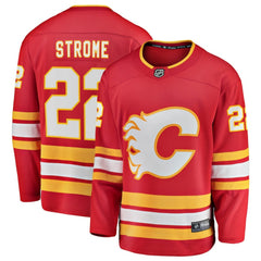 Ryan Strome Calgary Flames Fanatics Home Breakaway Jersey - NHL Jerseys