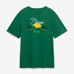 Green Chicago Bulls St. Patrick's Day Green River T-Shirt sale | NBA