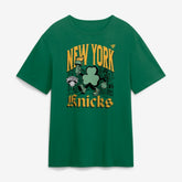 Green New York Knicks St. Patrick's Day Parade T-Shirt | NBA