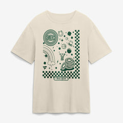 Cream New York Knicks St. Patrick's Day Charms T-Shirt | NBA