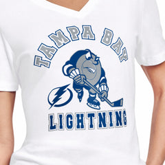 Tampa Bay Lightning Starter Women's Tough Puck T-Shirt - NHL T-shirts