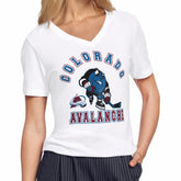 Colorado Avalanche Starter Women's Tough Puck T-Shirt - NHL T-shirts