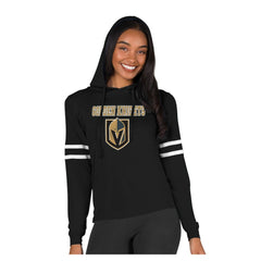 Vegas Golden Knights Concepts Sport Women's Marathon Long-Sleeve Hooded T-Shirt - NHL T-shirts