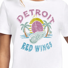 Detroit Red Wings Starter Women's Tonal Beach T-Shirt - NHL T-shirts