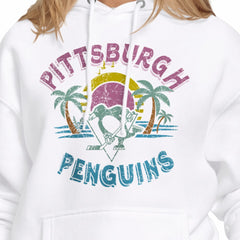 Pittsburgh Penguins Starter Women's Tonal Beach Hoodie - NHL Hoodies