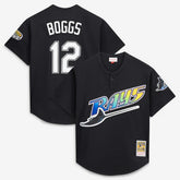 Wade Boggs Tampa Bay Rays Mitchell & Ness Authentic Batting Practice Jersey - MLB Jerseys