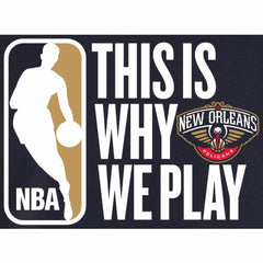 Navy New Orleans Pelicans This Is Why We Play Pullover Hoodie | NBA