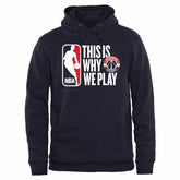 Navy Washington Wizards This Is Why We Play Pullover Hoodie | NBA
