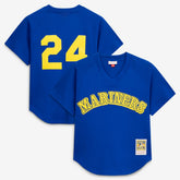 Ken Griffey Jr. Seattle Mariners Mitchell & Ness Authentic Batting Practice Jersey - MLB Jerseys