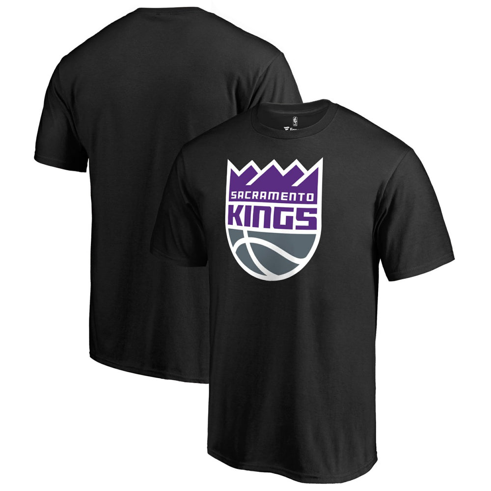 Black Sacramento Kings Primary Logo T-Shirt | NBA