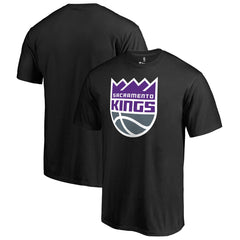 Black Sacramento Kings Primary Logo T-Shirt | NBA