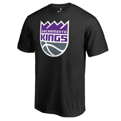 Black Sacramento Kings Primary Logo T-Shirt | NBA