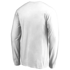 White Minnesota Timberwolves Primary Logo Long Sleeve T-Shirt | NBA