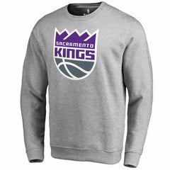 Heathered Gray Sacramento Kings Primary Logo Sweatshirt | NBA