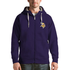 Minnesota Vikings Antigua Victory Full-Zip Hoodie | NFL Online