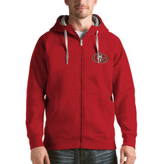 San Francisco 49ers Antigua Victory Full-Zip Hoodie | NFL Outlet