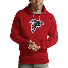 Atlanta Falcons Antigua Victory Pullover Hoodie | NFL Discount