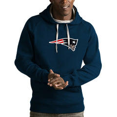 New England Patriots Antigua Victory Pullover Hoodie | NFL New