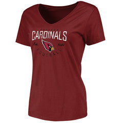 Arizona Cardinals Women's Live For It V-Neck T-Shirt | NFL New
