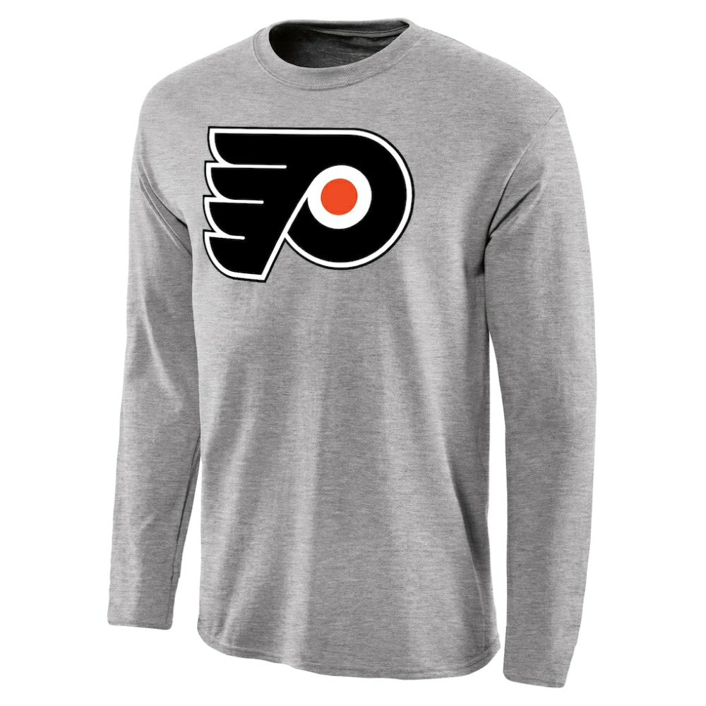 Philadelphia Flyers Team Primary Logo 2 Long Sleeve T-Shirt - NHL T-shirts