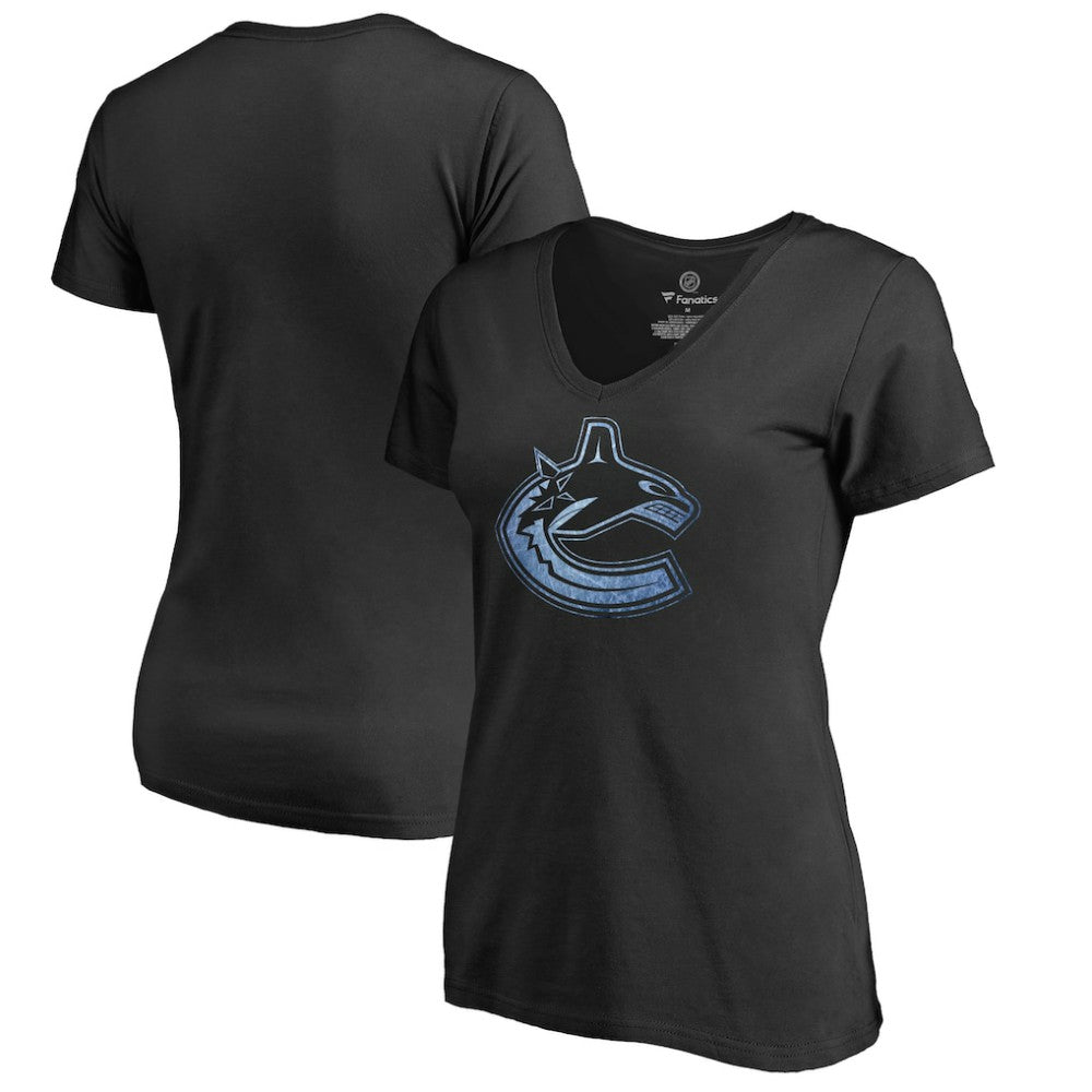 Vancouver Canucks Women's Pond Hockey T-Shirt - NHL T-shirts