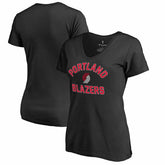 Black Portland Trail Blazers Women's Overtime T-Shirt | NBA