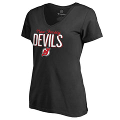 New Jersey Devils Women's Nostalgia T-Shirt - NHL T-shirts