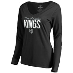 Los Angeles Kings Women's Nostalgia Long Sleeve T-Shirt - NHL T-shirts