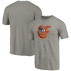 Baltimore Orioles Distressed Team Tri-Blend T-Shirt - MLB T-shirts