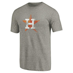 Houston Astros Distressed Team Tri-Blend T-Shirt - MLB T-shirts