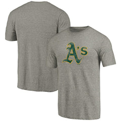 Athletics Distressed Team Tri-Blend T-Shirt - MLB T-shirts