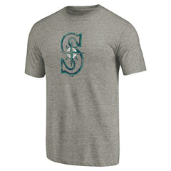 Seattle Mariners Distressed Team Tri-Blend T-Shirt - MLB T-shirts
