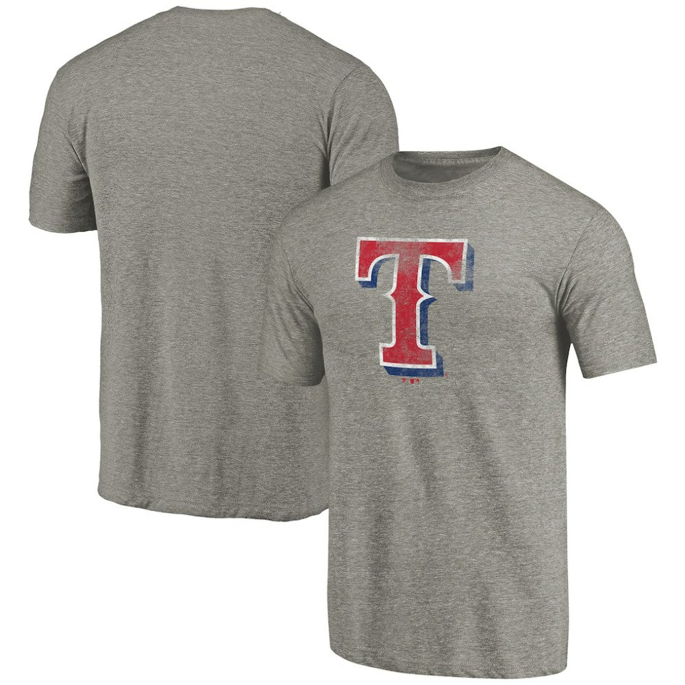 Texas Rangers Distressed Team Tri-Blend T-Shirt - MLB T-shirts