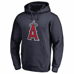 Los Angeles Angels Official Logo Fitted Pullover Hoodie - MLB Hoodies