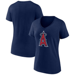 Los Angeles Angels Women's Secondary Color Primary Logo T-Shirt - MLB T-shirts