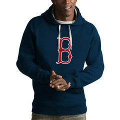 Boston Red Sox Antigua Victory Pullover Hoodie - MLB Hoodies