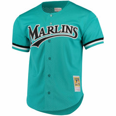Andre Dawson Florida Marlins Mitchell & Ness Cooperstown Collection Mesh Batting Practice Button-Up Jersey - MLB Jerseys